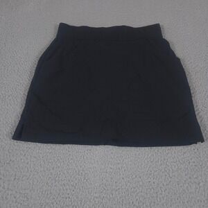 Columbia Skort Womens Small Black Anytime Casual Stretch Brief Lined Activewear